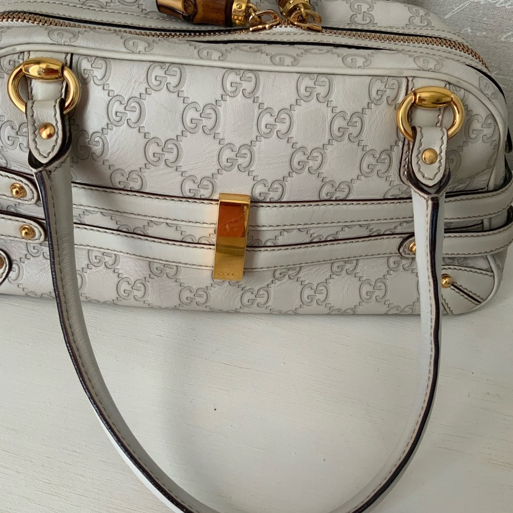 Gucci monogram horsebit  wave medium shoulder bag - Picture 16 of 16